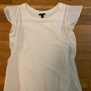 Ann Taylor white blouse